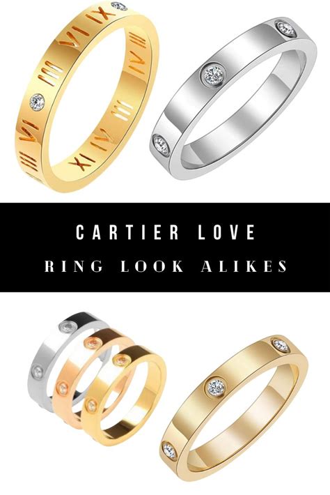 cartier ring dupes amazon|cartier dupe look alikes.